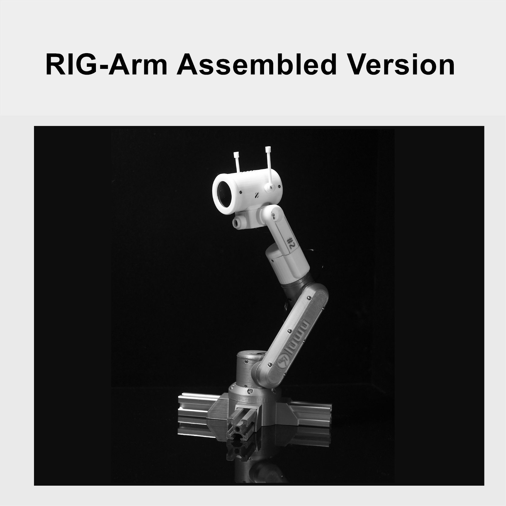 RIG-Arm Programmable Robotic Arm — STEAM Education / RIG Series Universal Research & Secondary-Development Platform