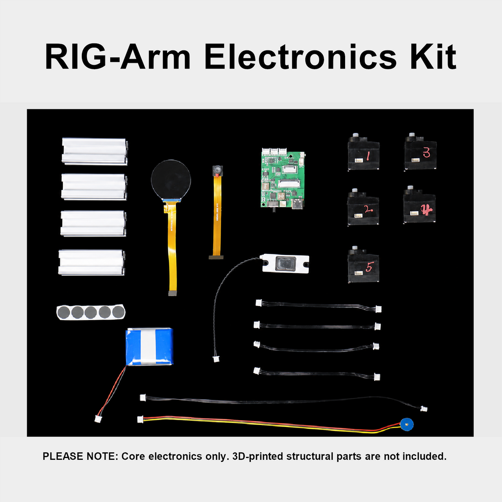 RIG-Arm Programmable Robotic Arm — STEAM Education / RIG Series Universal Research & Secondary-Development Platform