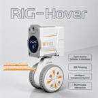 RIG Hover Fully Open-Source 3D-Printed Programmable AI Companion Robot Maker DIY Kit