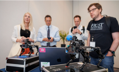 LuwuDynamics at an international robotics event