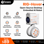 RIG Hover Fully Open-Source 3D-Printed Programmable AI Companion Robot Maker DIY Kit