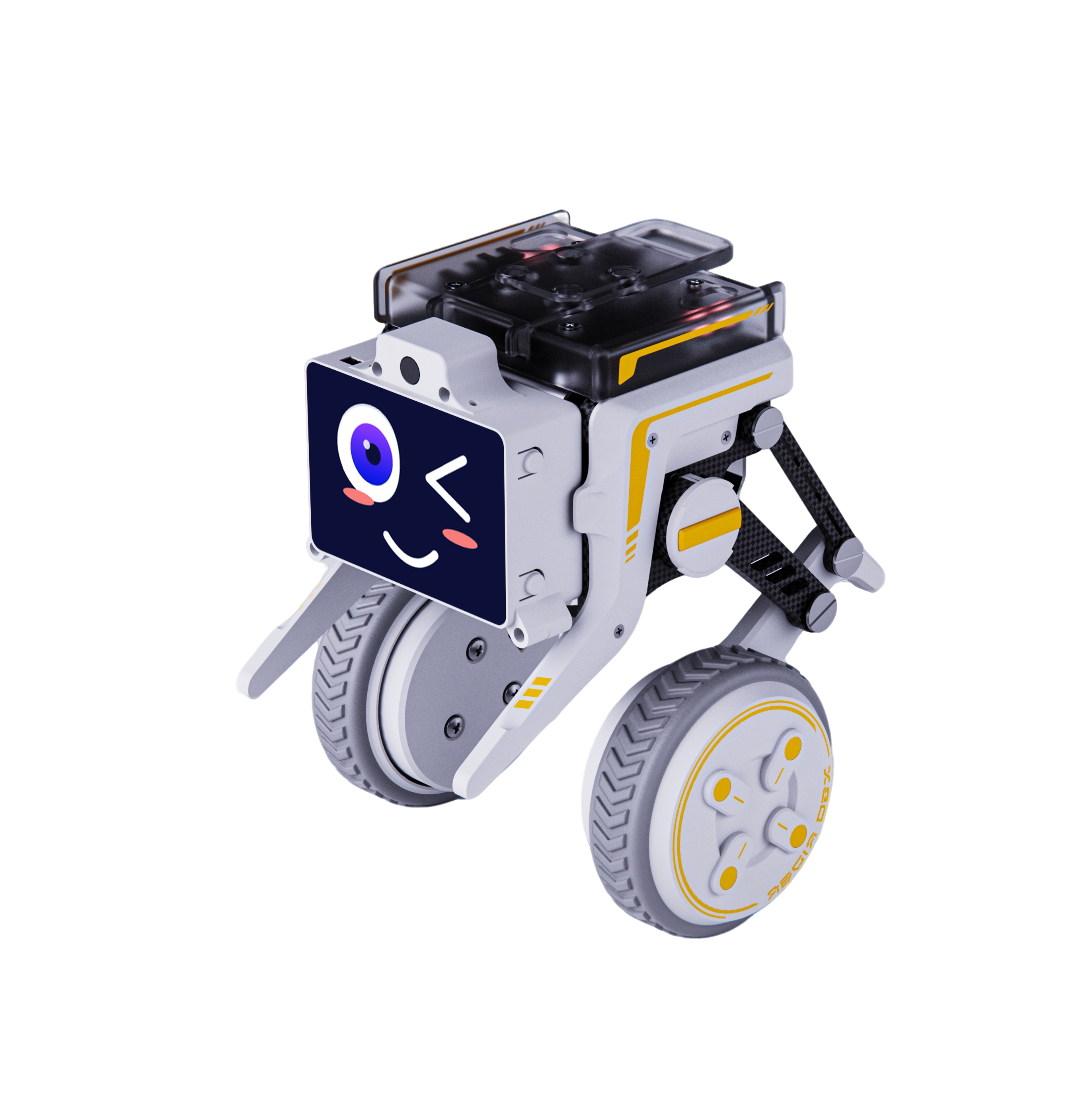 XGO-Rider2, World’s First Desktop Wheel-Legged Robot with AI