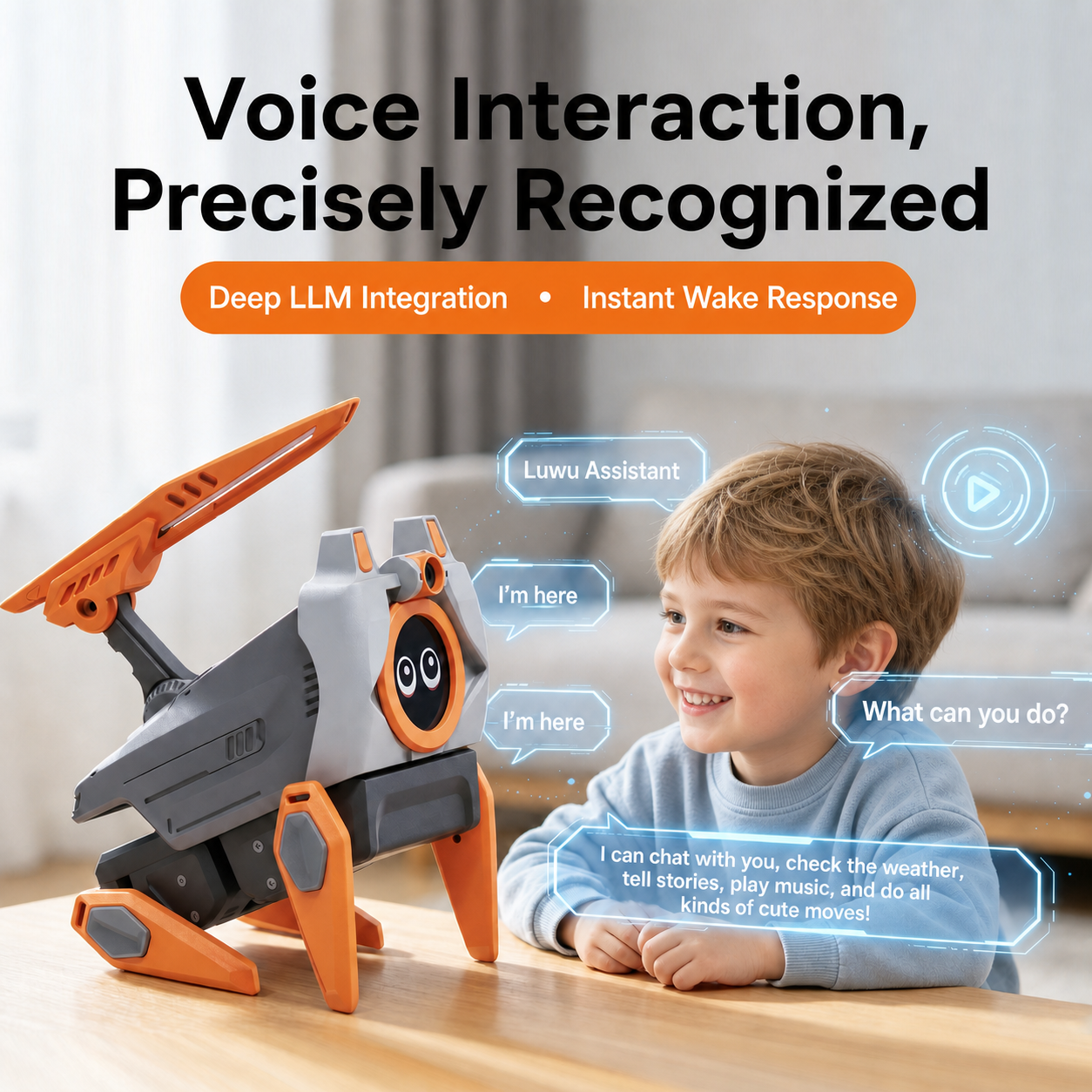 Smart Desktop Pet RIG-puppy (Lulu): Your Exclusive Desktop Cyber Life