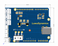 Robot Driver Board Designed for Arduino Uno
