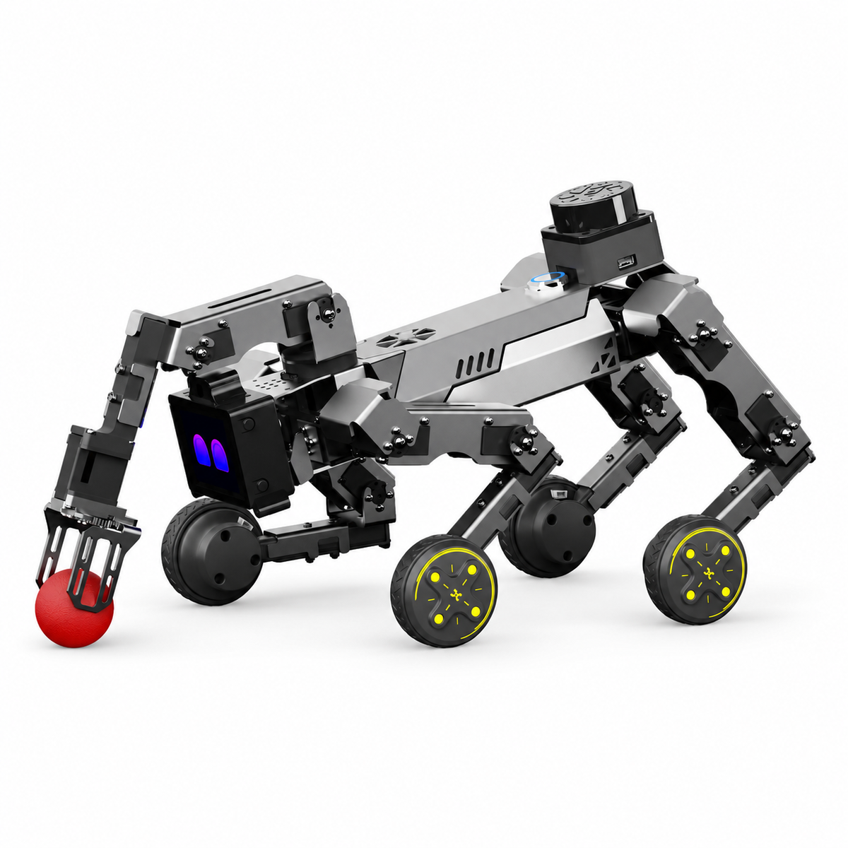 XGO-mini2SW | AI Wheeled-Legged Robot Dog with LiDAR, Powered by Raspberry Pi CM5