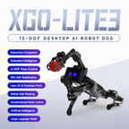XGO-lite3, World’s First Raspberry Pi Robotic Dog with An Arm