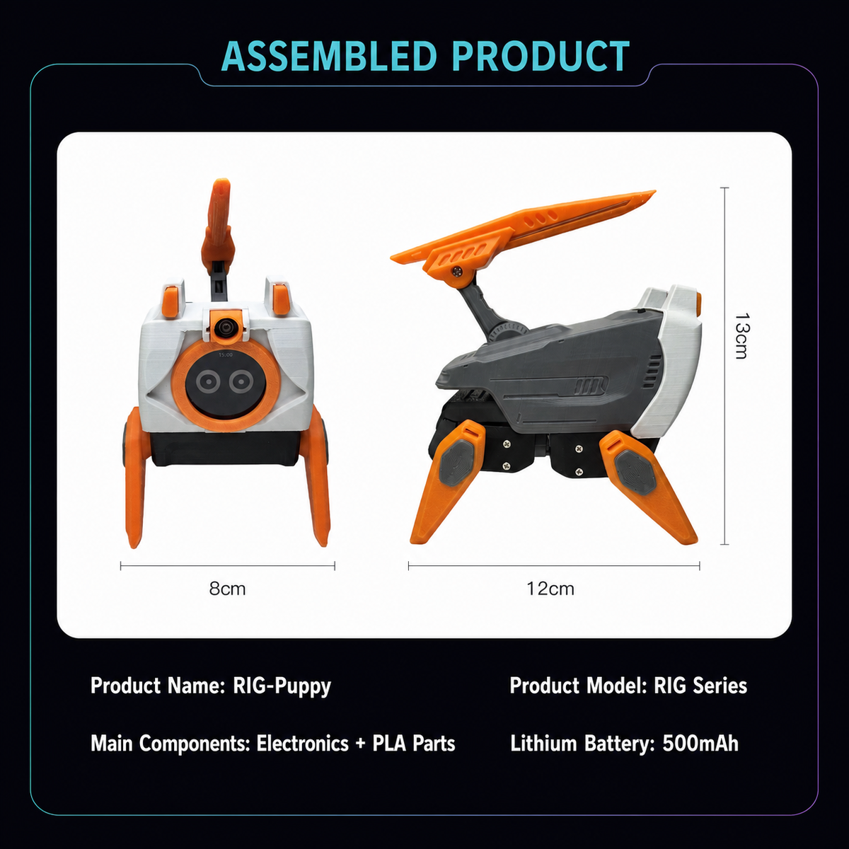Smart Desktop Pet RIG-puppy (Lulu): Your Exclusive Desktop Cyber Life